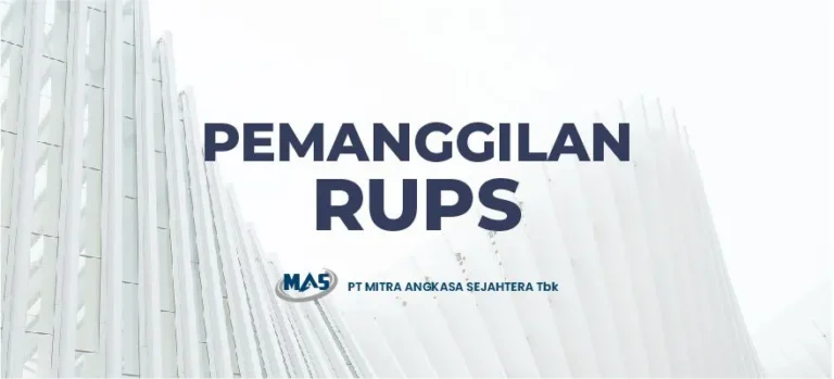 Pemanggilan RUPS Tahun Buku 2023