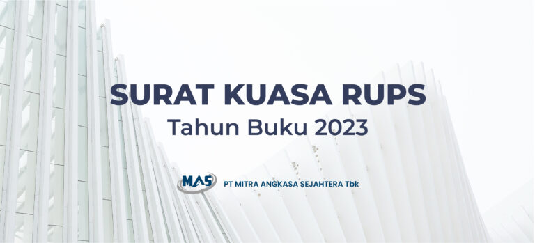 Surat Kuasa RUPS 2023