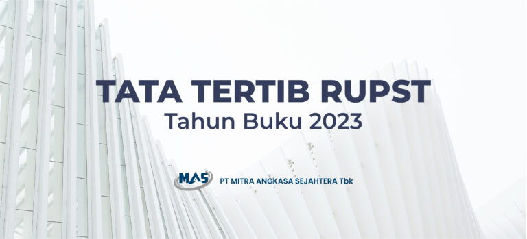 TATA TERTIB RUPST TAHUN BUKU 2023