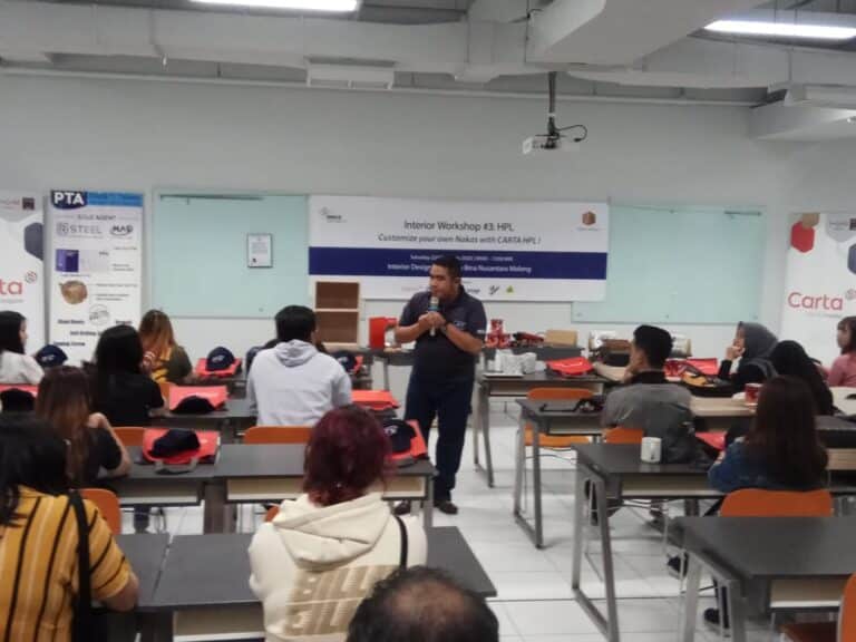 INTERIOR DESIGN WORKSHOP BERSAMA MAHASISWA BINUS